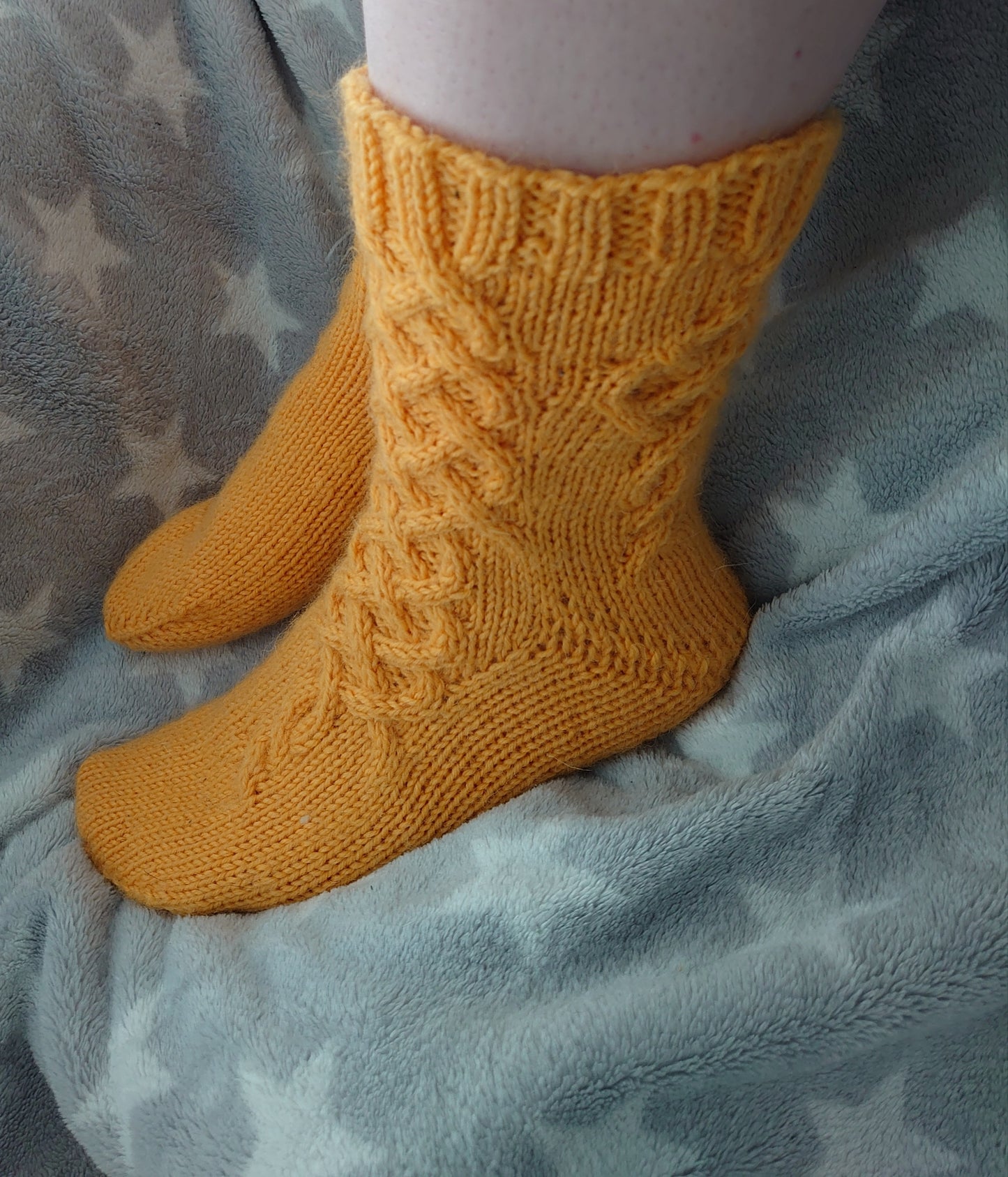 Wherever They'll Take Me - Cable Knitting Sock Pattern
