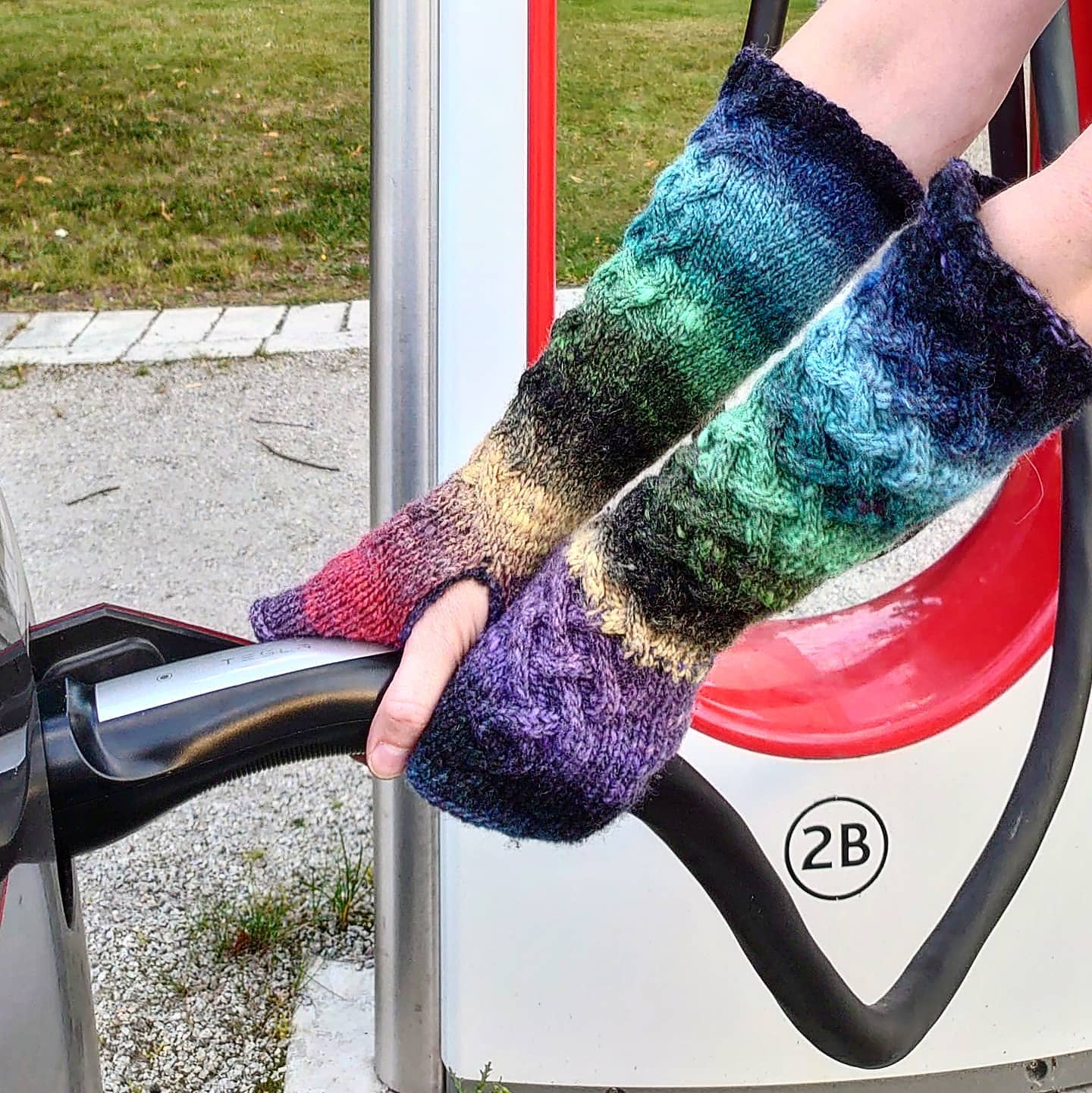 To Arrive Where I Begun - Cable Knit Wrist Warmers Knitting Pattern | Sleeves | Fingerless Mitts