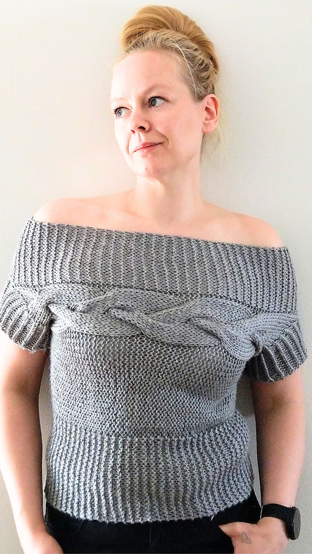 Twisting Lights - Chunky Cozy Cable Knit Sweater Knitting Pattern