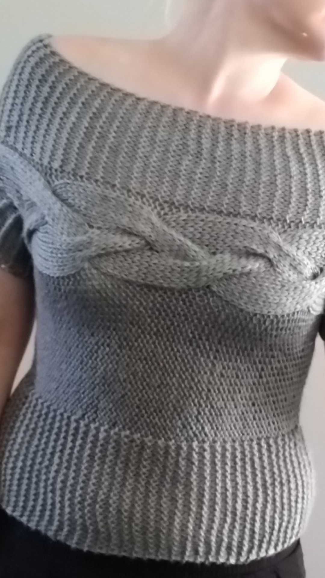Twisting Lights - Chunky Cozy Cable Knit Sweater Knitting Pattern