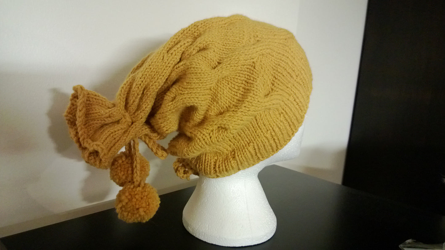 Twisted - Beanie Knitting Pattern