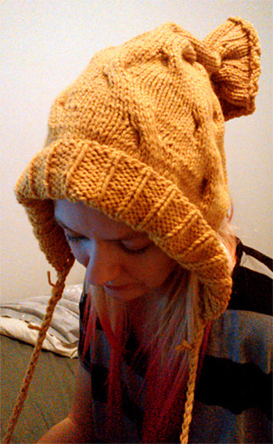 Twisted - Beanie Knitting Pattern