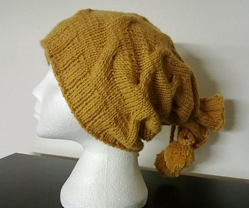 Twisted - Beanie Knitting Pattern