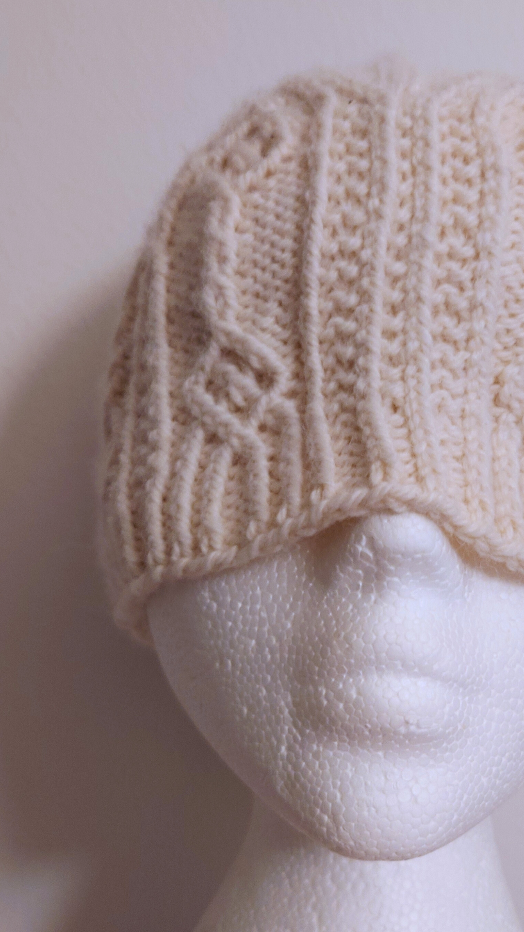 If the Faiths Allow - Traveling Cable Knit Beanie Knitting Pattern