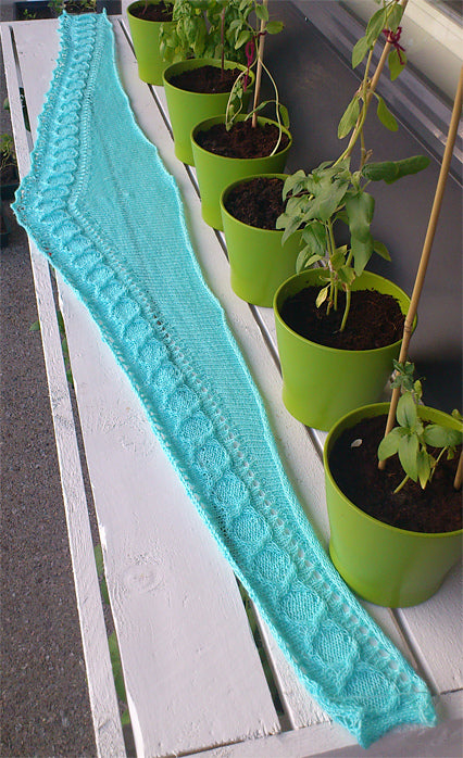 Cumulus Humilis Scarf Knitting Pattern (PDF)
