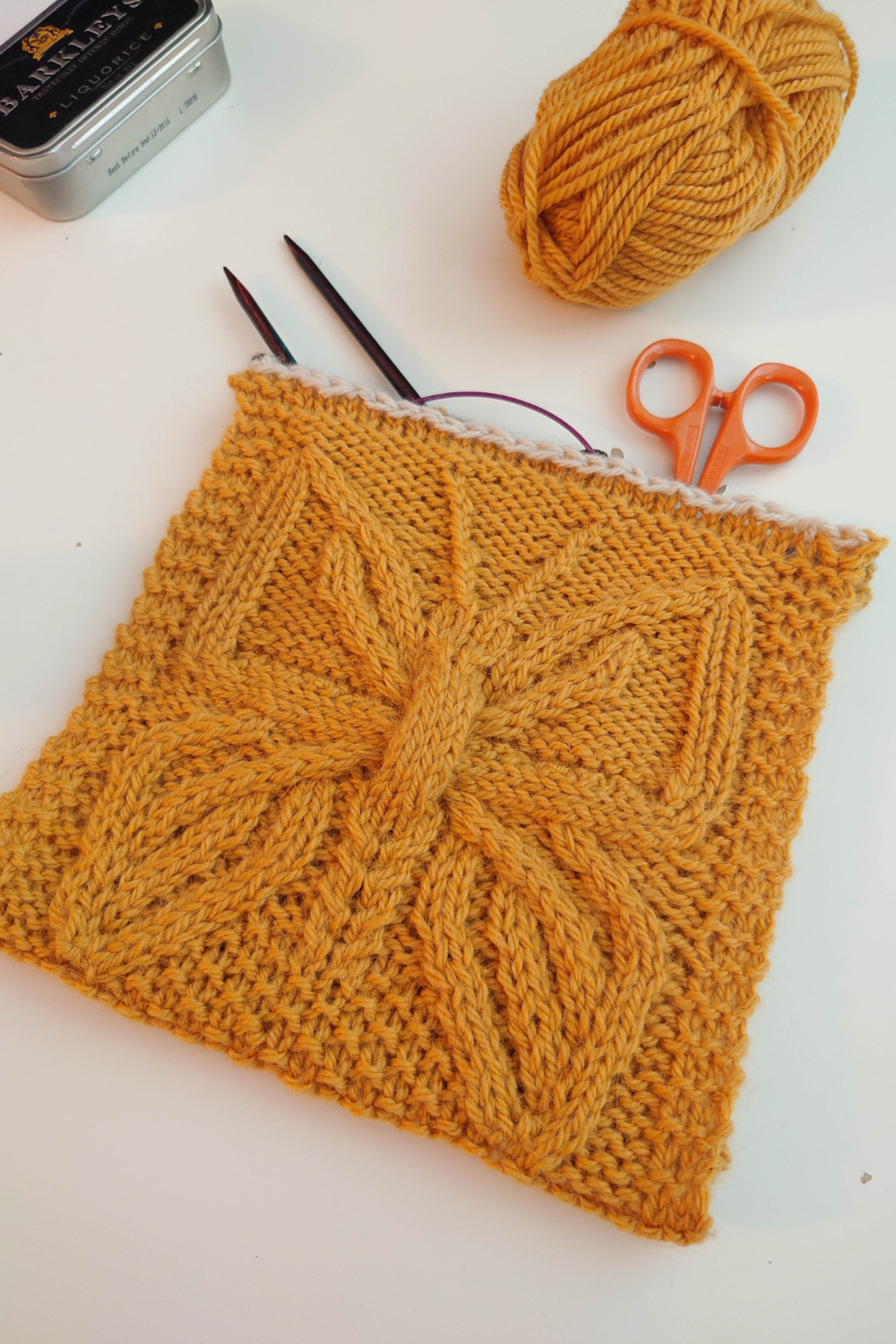 Impossible Square Knitting Pattern (PDF Download)