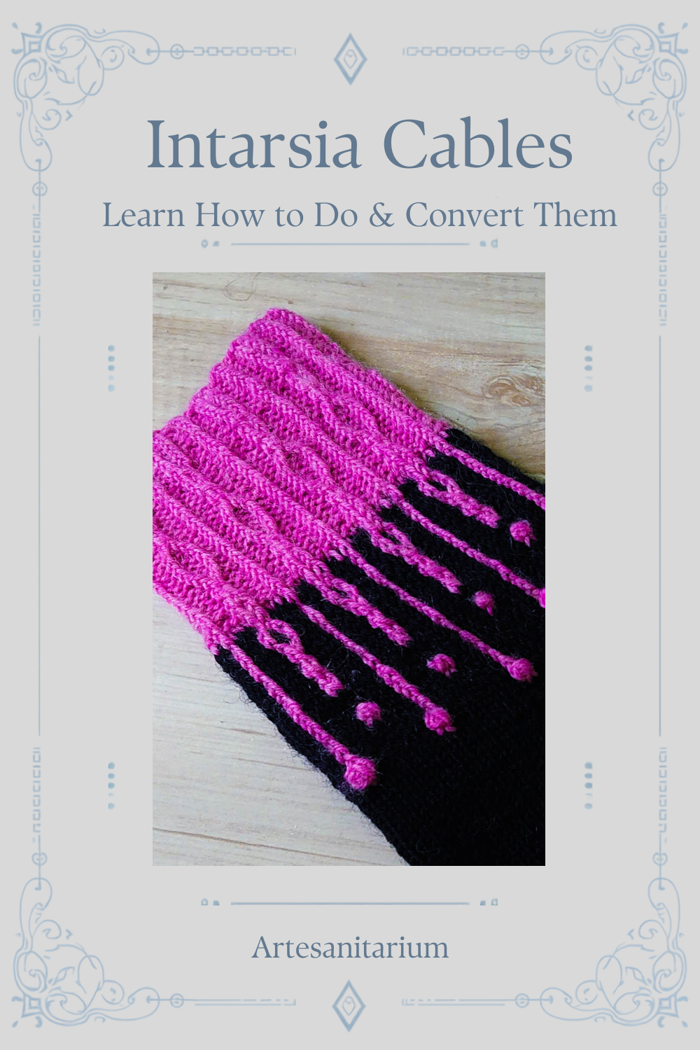 Intarsia Cables 101 — Learn How to Do & Convert Them (Pre-Order)