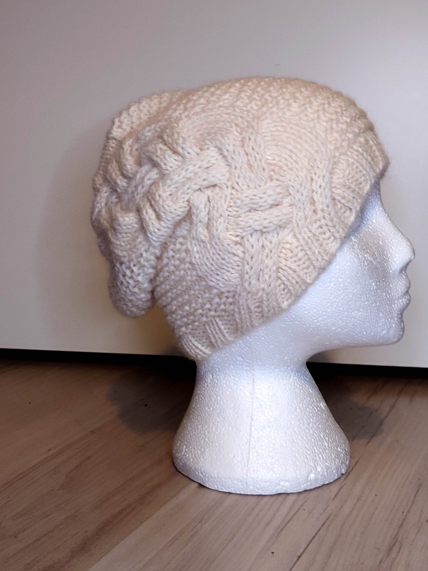 Ymir Beanie Knitting Pattern – Norse Frost Giant Mythology Inspired Cable Hat