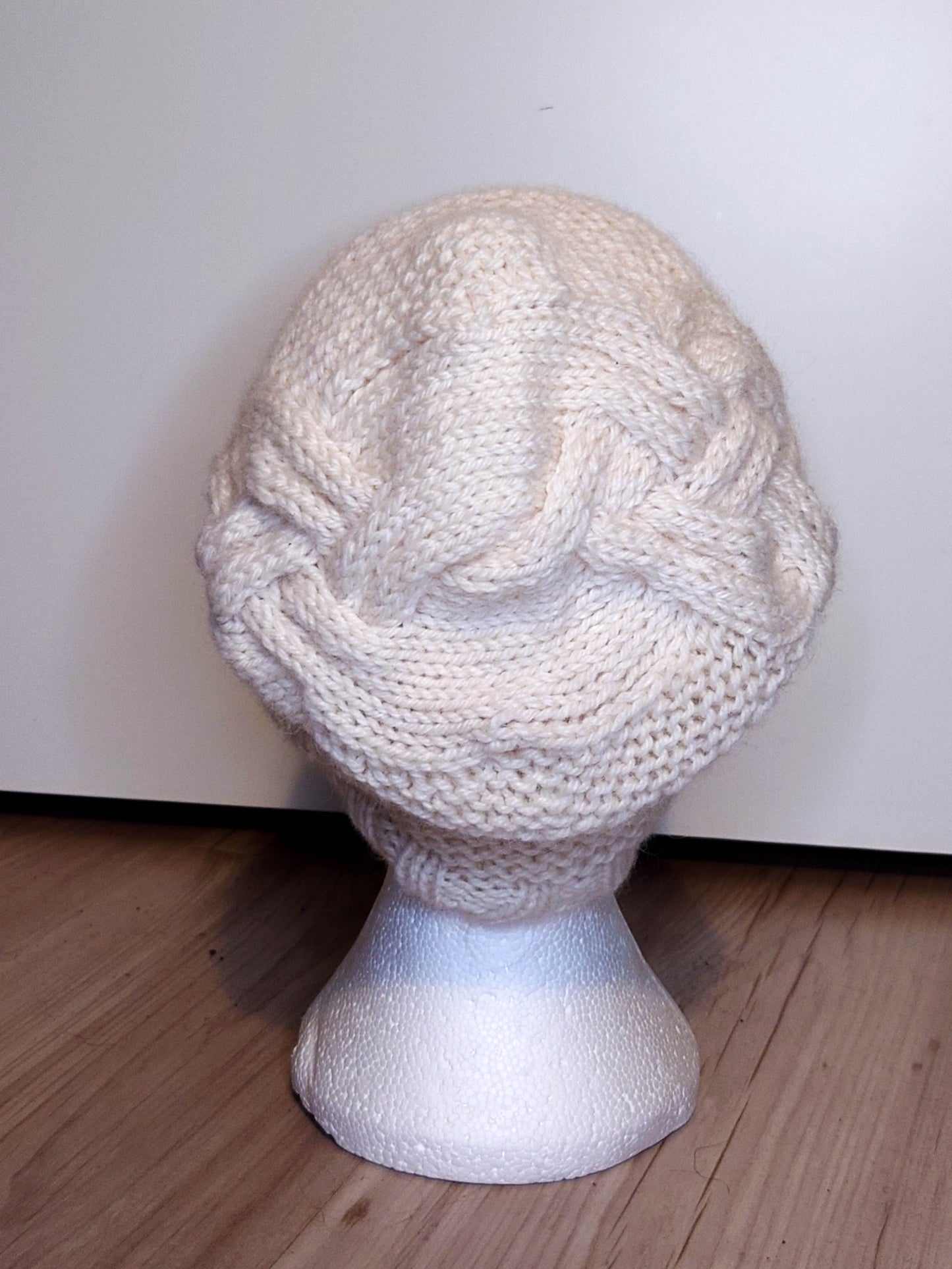 Ymir Beanie Knitting Pattern – Norse Frost Giant Mythology Inspired Cable Hat