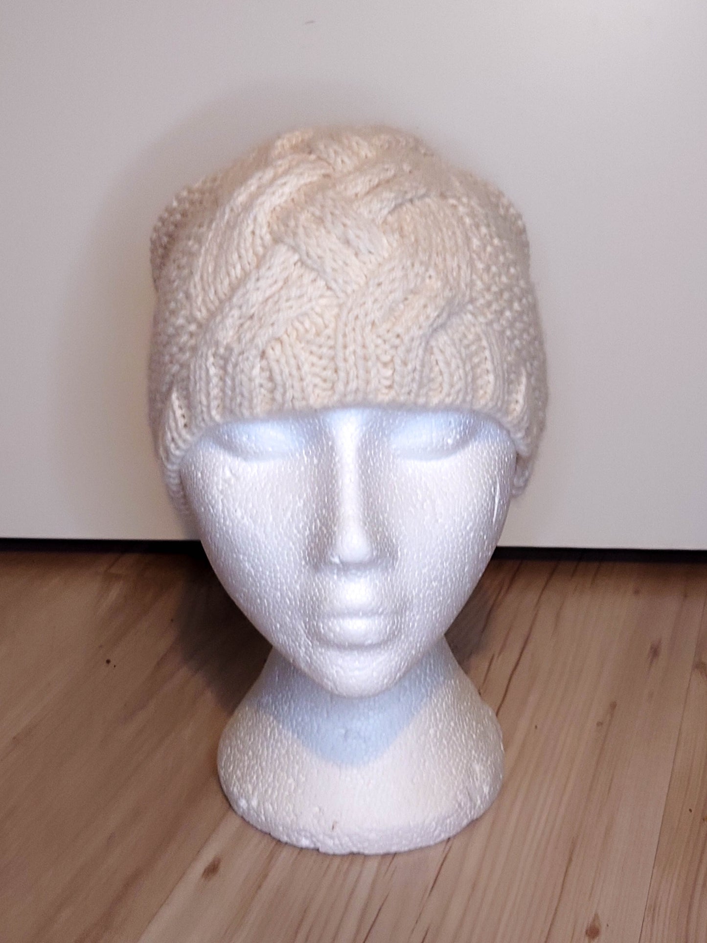 Ymir Beanie Knitting Pattern – Norse Frost Giant Mythology Inspired Cable Hat